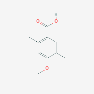 molecular formula C10H12O3 B1302517 4-Methoxy-2,5-dimethylbenzoic acid CAS No. 58106-26-6