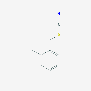 molecular formula C9H9NS B1302525 2-Methylbenzyl thiocyanate CAS No. 85728-62-7