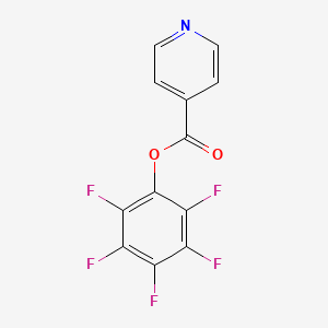 Pentafluorophenyl pyridine-4-carboxylate