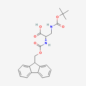 molecular formula C23H26N2O6 B1302552 Fmoc-Dap(Boc)-OH CAS No. 162558-25-0