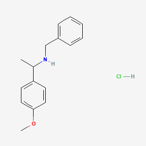 Benzyl-[1-(4-methoxyphenyl)ethyl]amine hydrochloride