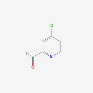 molecular formula C6H4ClNO B130258 4-Chloropicolinaldehyde CAS No. 63071-13-6