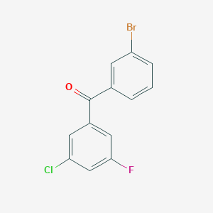 3-Bromo-3'-chloro-5'-fluorobenzophenone