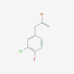 2-Bromo-3-(3-chloro-4-fluorophenyl)-1-propene