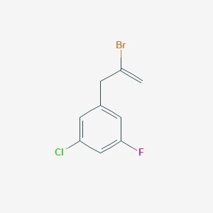 2-Bromo-3-(3-chloro-5-fluorophenyl)-1-propene