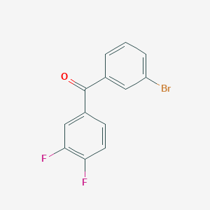 3-Bromo-3',4'-difluorobenzophenone