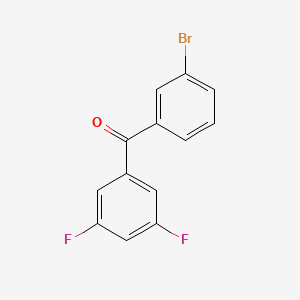 3-Bromo-3',5'-difluorobenzophenone
