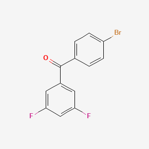 4-Bromo-3',5'-difluorobenzophenone