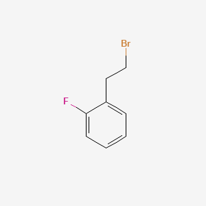 molecular formula C8H8BrF B1302592 2-Fluorophenethyl bromide CAS No. 91319-54-9