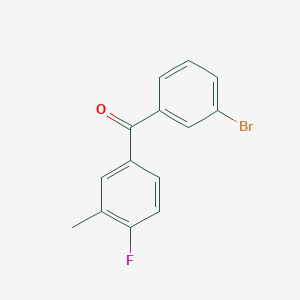 3-Bromo-4'-fluoro-3'-methylbenzophenone