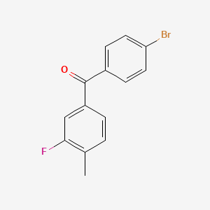 4-Bromo-3'-fluoro-4'-methylbenzophenone