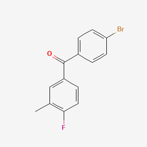 4-Bromo-4'-fluoro-3'-methylbenzophenone