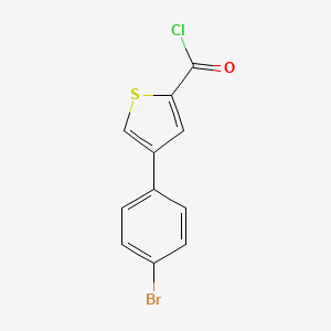 4-(4-Bromophenyl)thiophene-2-carbonyl chloride