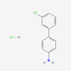 3'-Chloro-[1,1'-biphenyl]-4-amine hydrochloride