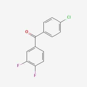 4-Chloro-3',4'-difluorobenzophenone