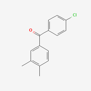 4-Chloro-3',4'-dimethylbenzophenone