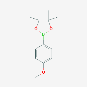 molecular formula C13H19BO3 B130264 2-(4-Methoxyphenyl)-4,4,5,5-tetramethyl-1,3,2-dioxaborolane CAS No. 171364-79-7