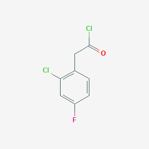 (2-Chloro-4-fluorophenyl)acetyl chloride