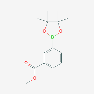 molecular formula C14H19BO4 B130265 3-甲氧基羰基苯基硼酸二缩水甘油酯 CAS No. 480425-35-2