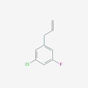 molecular formula C9H8ClF B1302652 3-(3-Chloro-5-fluorophenyl)-1-propene CAS No. 842124-18-9