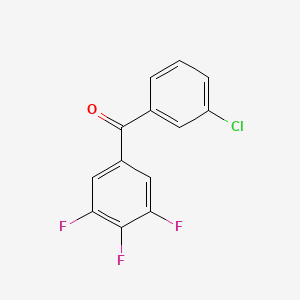 3-Chloro-3',4',5'-trifluorobenzophenone