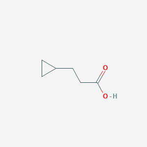 B1302674 3-cyclopropylpropanoic Acid CAS No. 5618-03-1