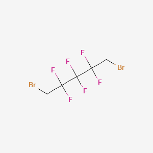 molecular formula C5H4Br2F6 B1302677 1,5-Dibromo-2,2,3,3,4,4-hexafluoropentane CAS No. 33619-78-2