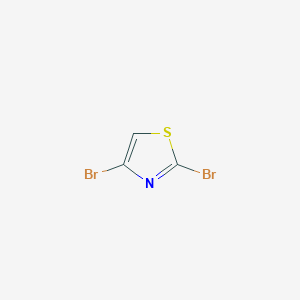 molecular formula C3HBr2NS B130268 2,4-二溴噻唑 CAS No. 4175-77-3