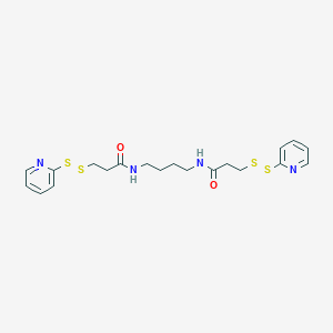 molecular formula C20H26N4O2S4 B130269 1,4-Bis[3-(2-pyridyldithio)propionamido]butane CAS No. 141647-62-3