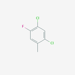molecular formula C7H5Cl2F B1302693 2,4-Dichloro-5-fluorotoluene CAS No. 86522-86-3