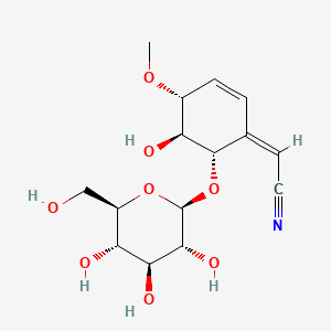 molecular formula C15H21NO8 B13026973 Bauhinin CAS No. 100757-58-2