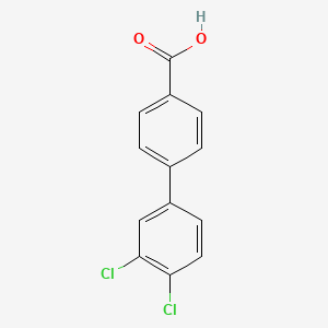 molecular formula C13H8Cl2O2 B1302701 4-(3,4-Dichlorophenyl)benzoic acid CAS No. 7111-64-0