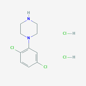 molecular formula C10H14Cl4N2 B1302702 1-(2,5-dichlorophenyl)piperazine Dihydrochloride CAS No. 827614-47-1
