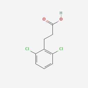 molecular formula C9H8Cl2O2 B1302703 3-(2,6-dichlorophenyl)propanoic Acid CAS No. 51656-68-9