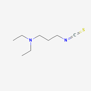molecular formula C8H16N2S B1302709 3-(Diethylamino)propyl isothiocyanate CAS No. 2626-52-0