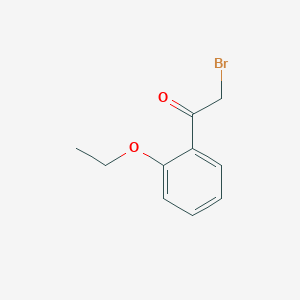 molecular formula C10H11BrO2 B130271 2-溴-1-(2-乙氧苯基)乙烷-1-酮 CAS No. 152074-07-2
