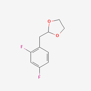1,3-Difluoro-4-(1,3-dioxolan-2-ylmethyl)benzene
