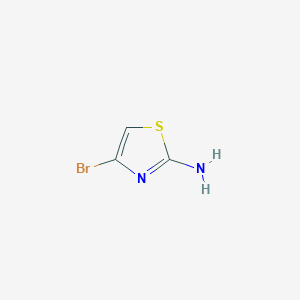 molecular formula C3H3BrN2S B130272 2-氨基-4-溴噻唑 CAS No. 502145-18-8