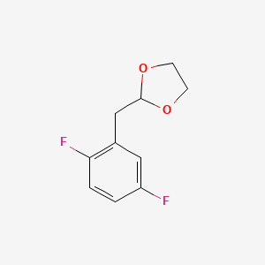 1,4-Difluoro-2-(1,3-dioxolan-2-ylmethyl)benzene