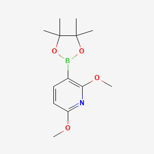 2,6-Dimethoxy-3-(4,4,5,5-tetramethyl-1,3,2-dioxaborolan-2-yl)pyridine