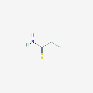 molecular formula C3H7NS B1302760 Thiopropionamide CAS No. 631-58-3