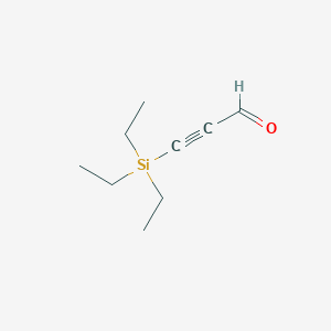 3-Triethylsilylpropynal