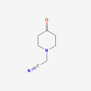 2-(4-Oxopiperidin-1-yl)acetonitrile