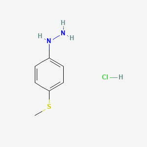 (4-(Methylthio)phenyl)hydrazine hydrochloride