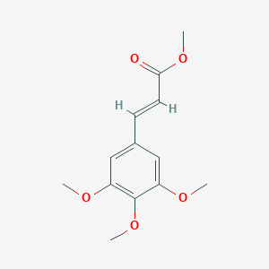molecular formula C13H16O5 B130280 Methyl 3,4,5-trimethoxycinnamate CAS No. 7560-49-8