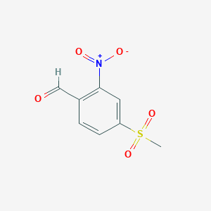 4-(Methylsulfonyl)-2-nitrobenzaldehyde