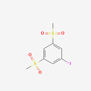 1-Iodo-3,5-bis(methylsulfonyl)benzene