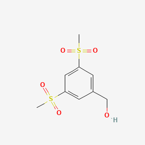 [3,5-Bis(methylsulfonyl)phenyl]methanol