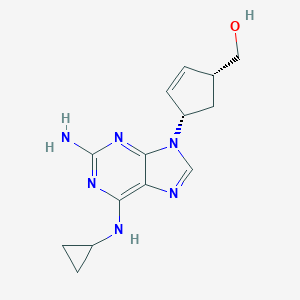 molecular formula C14H18N6O B130283 Epzicom CAS No. 136470-79-6