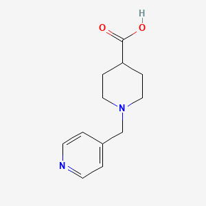 molecular formula C12H16N2O2 B1302842 1-pyridin-4-ylmethylpiperidine-4-carboxylic acid CAS No. 774531-43-0